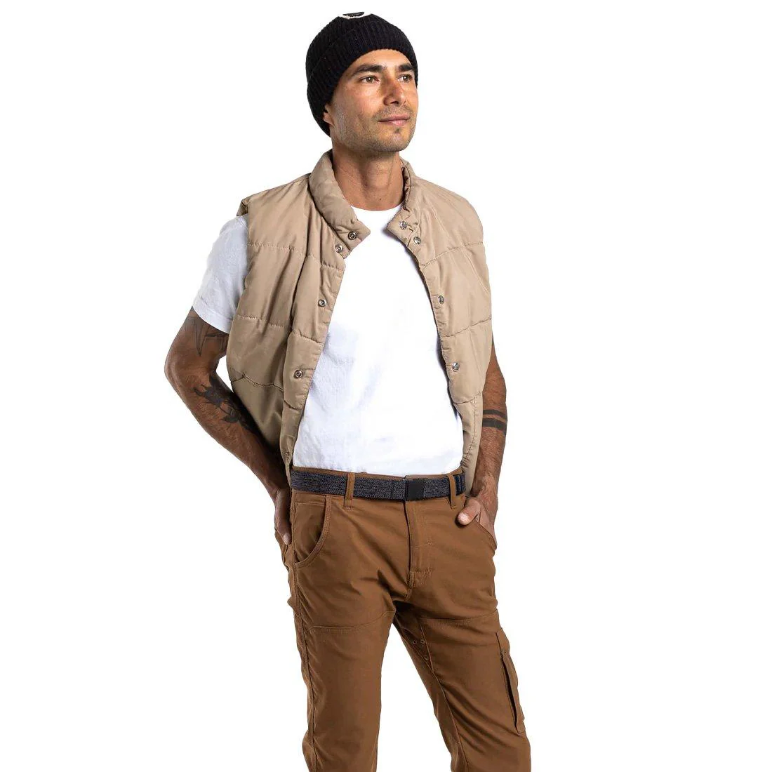 Unisex Atlas Slim Belt - Black - Image 3