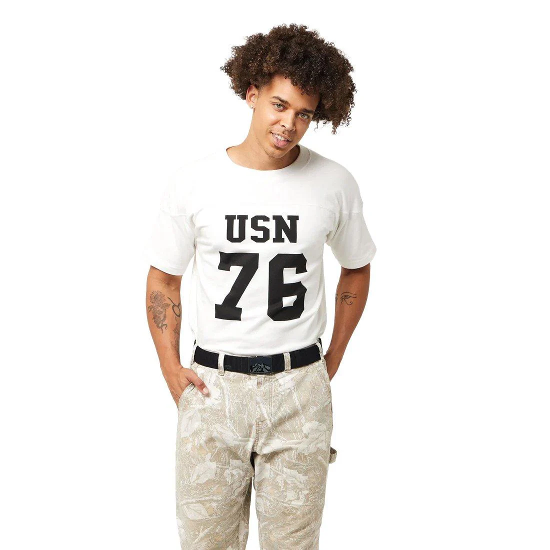 Unisex Woody Belt - Black - Image 5