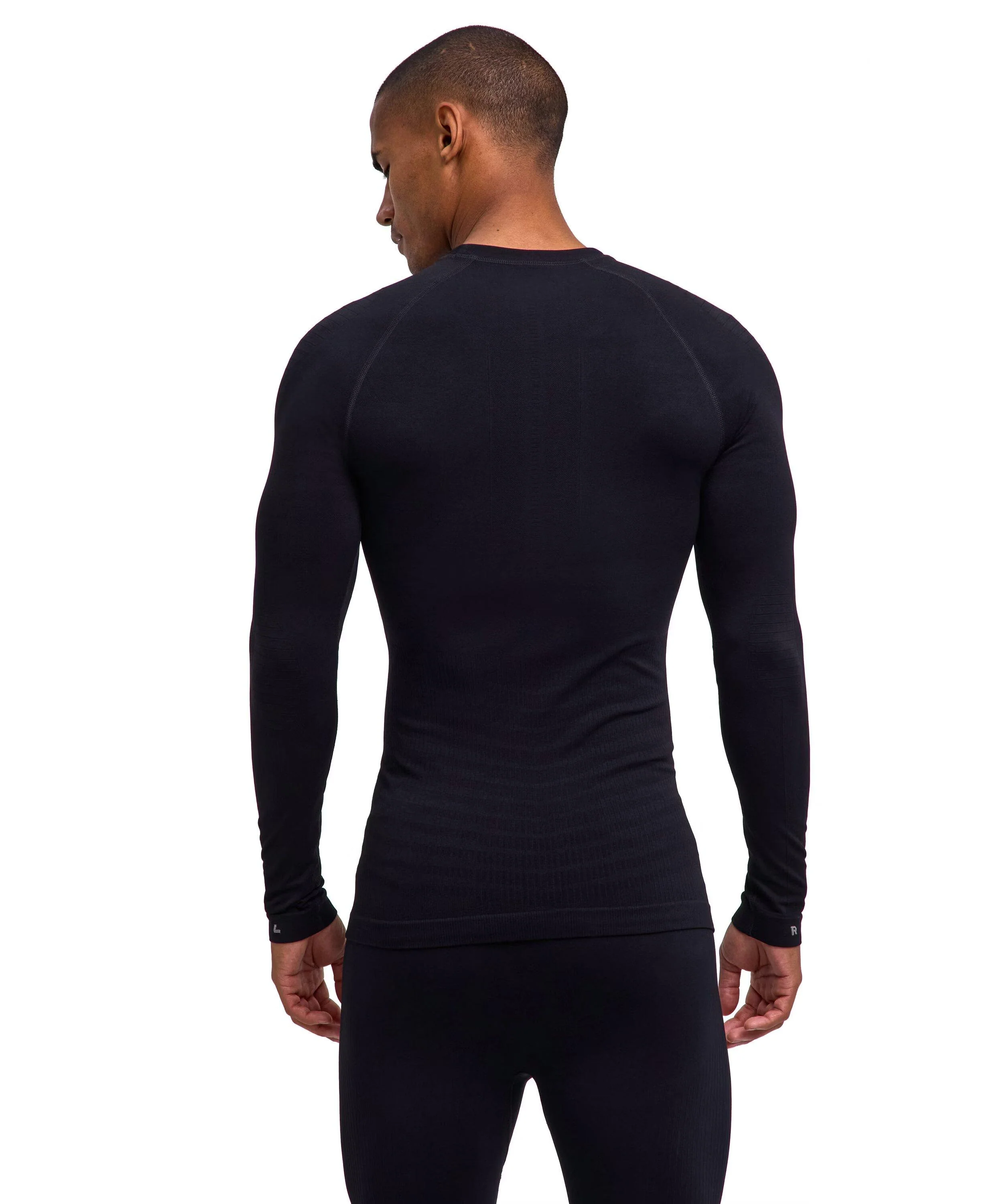 Men's Max Warm Long-Sleeve Top - Black - Image 4