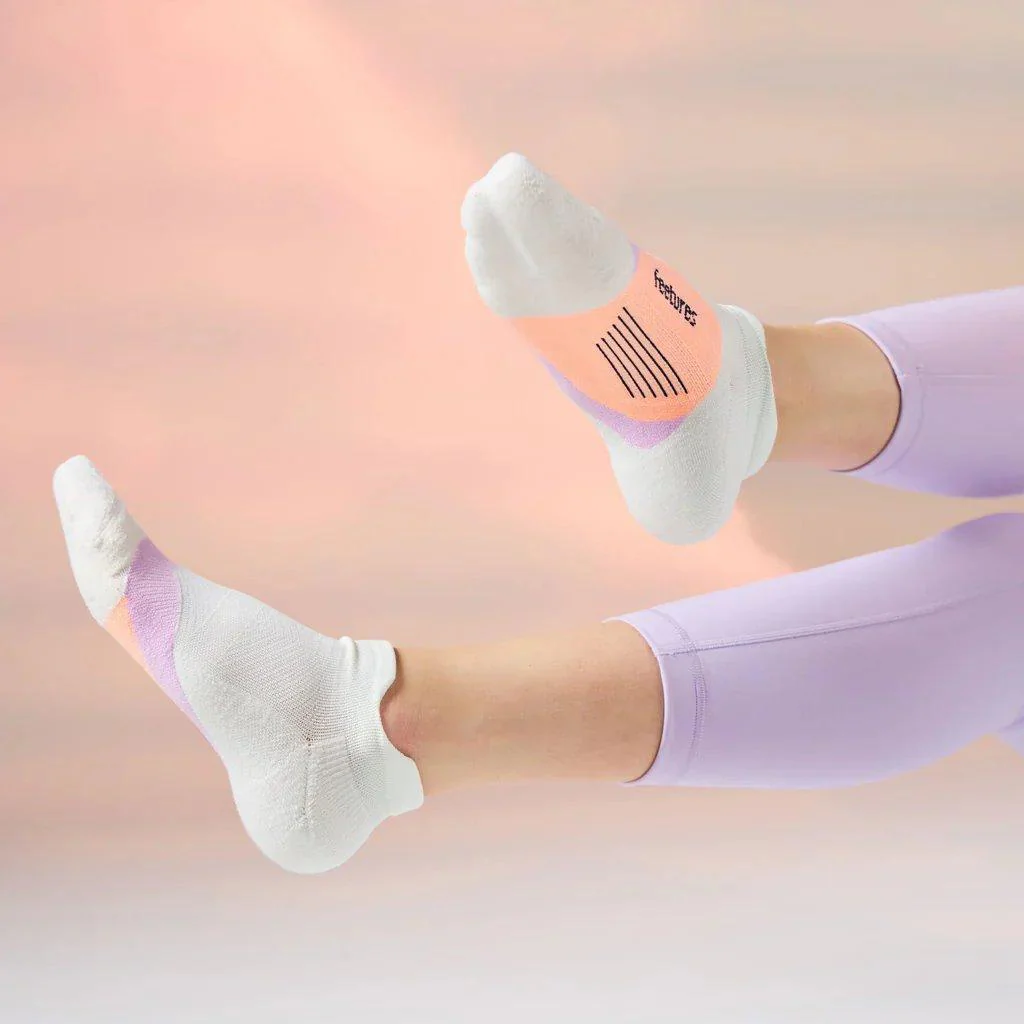 Unisex Elite Light Cushion No Show Tab Socks - Light Green - Image 3