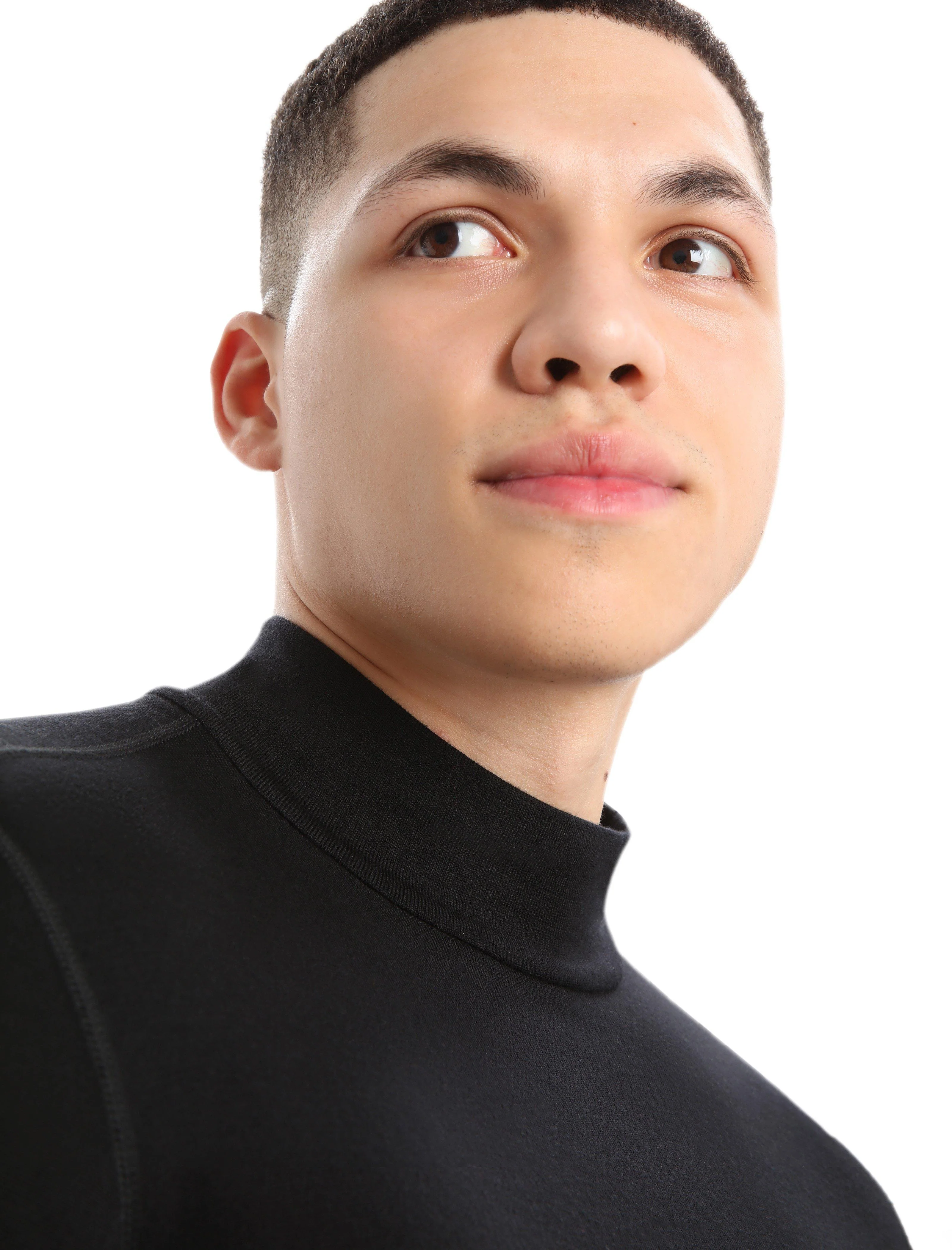 Men's 260 Tech Long-Sleeve Turtleneck - Black - Image 3
