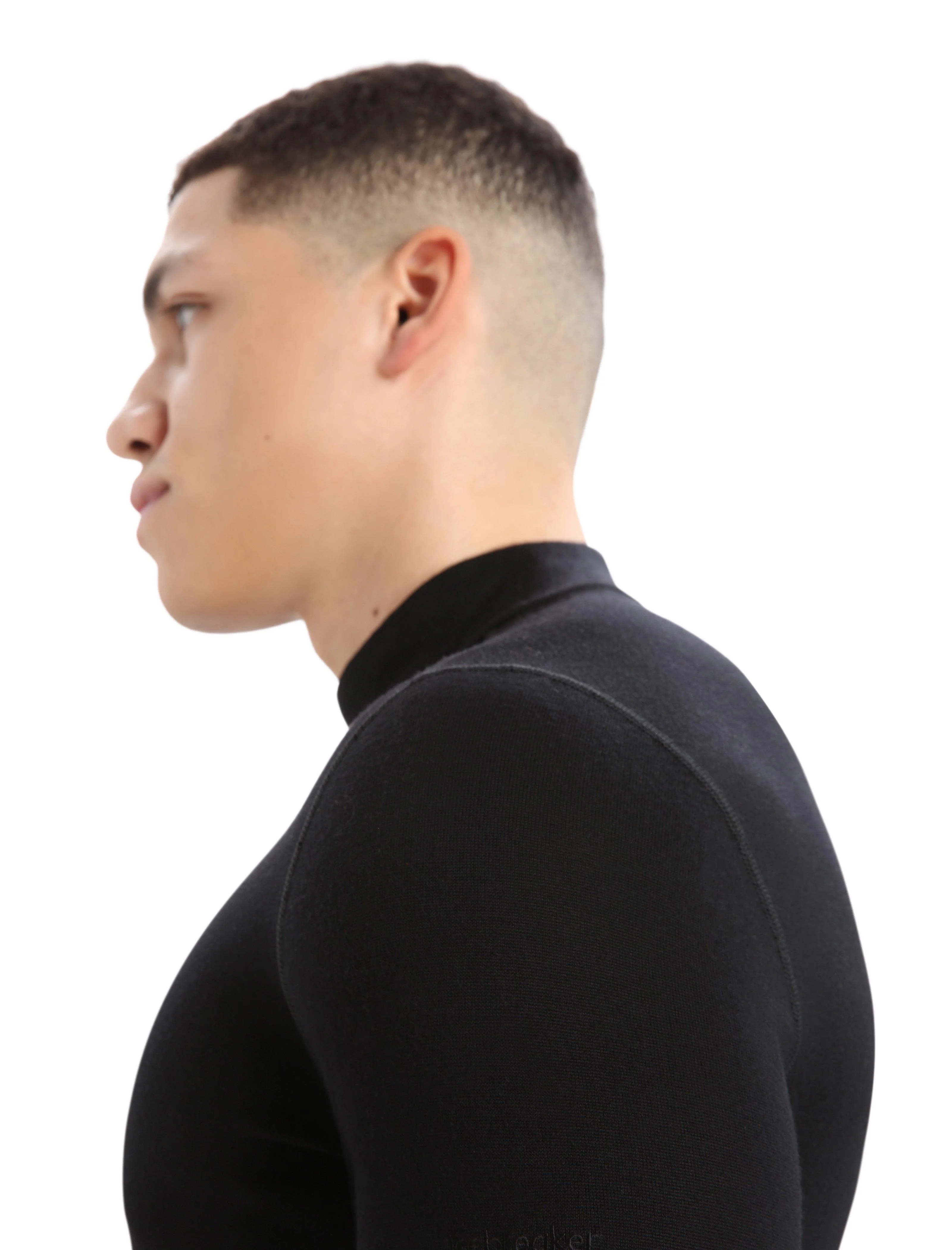 Men's 260 Tech Long-Sleeve Turtleneck - Black - Image 5