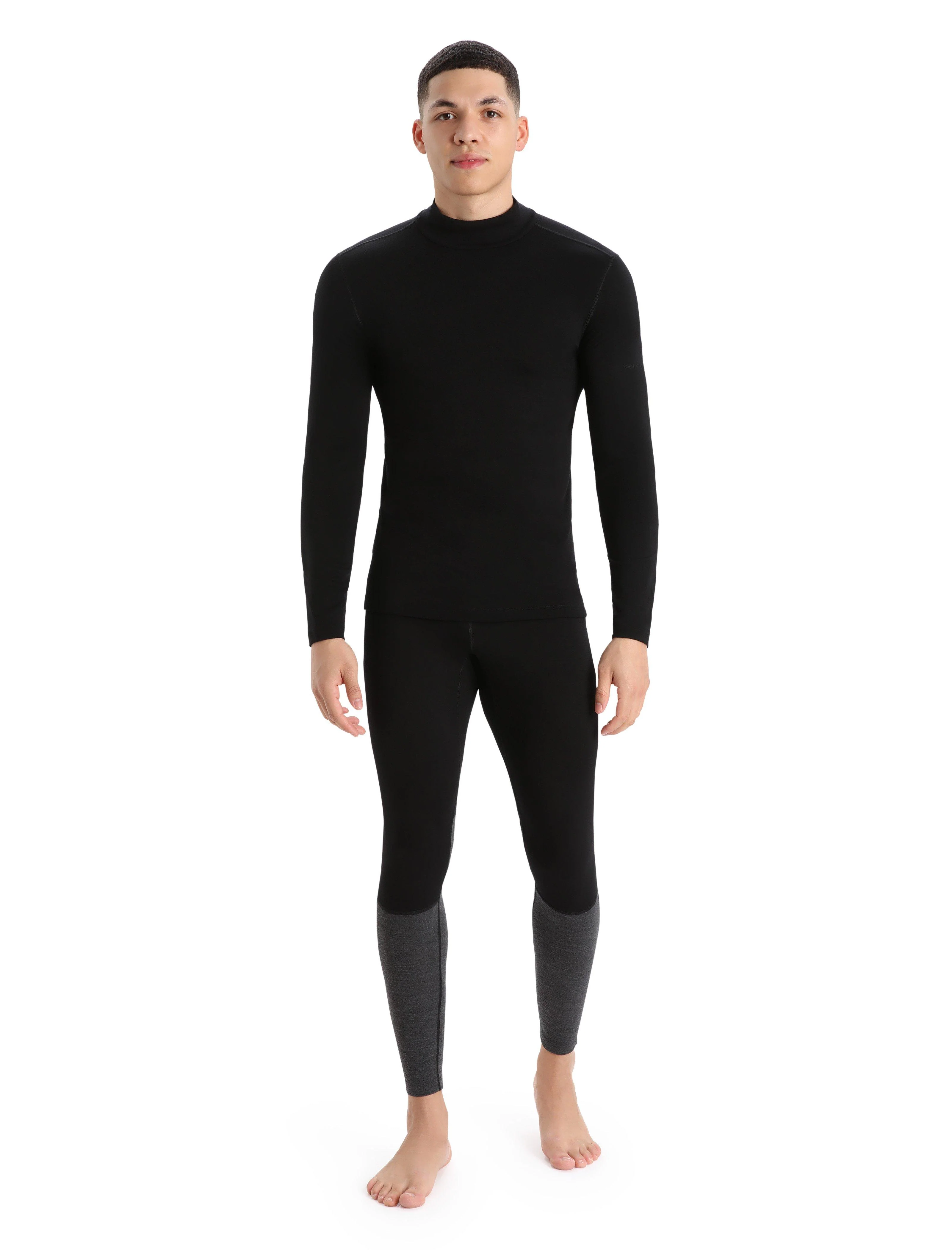 Men's 260 Tech Long-Sleeve Turtleneck - Black - Image 6