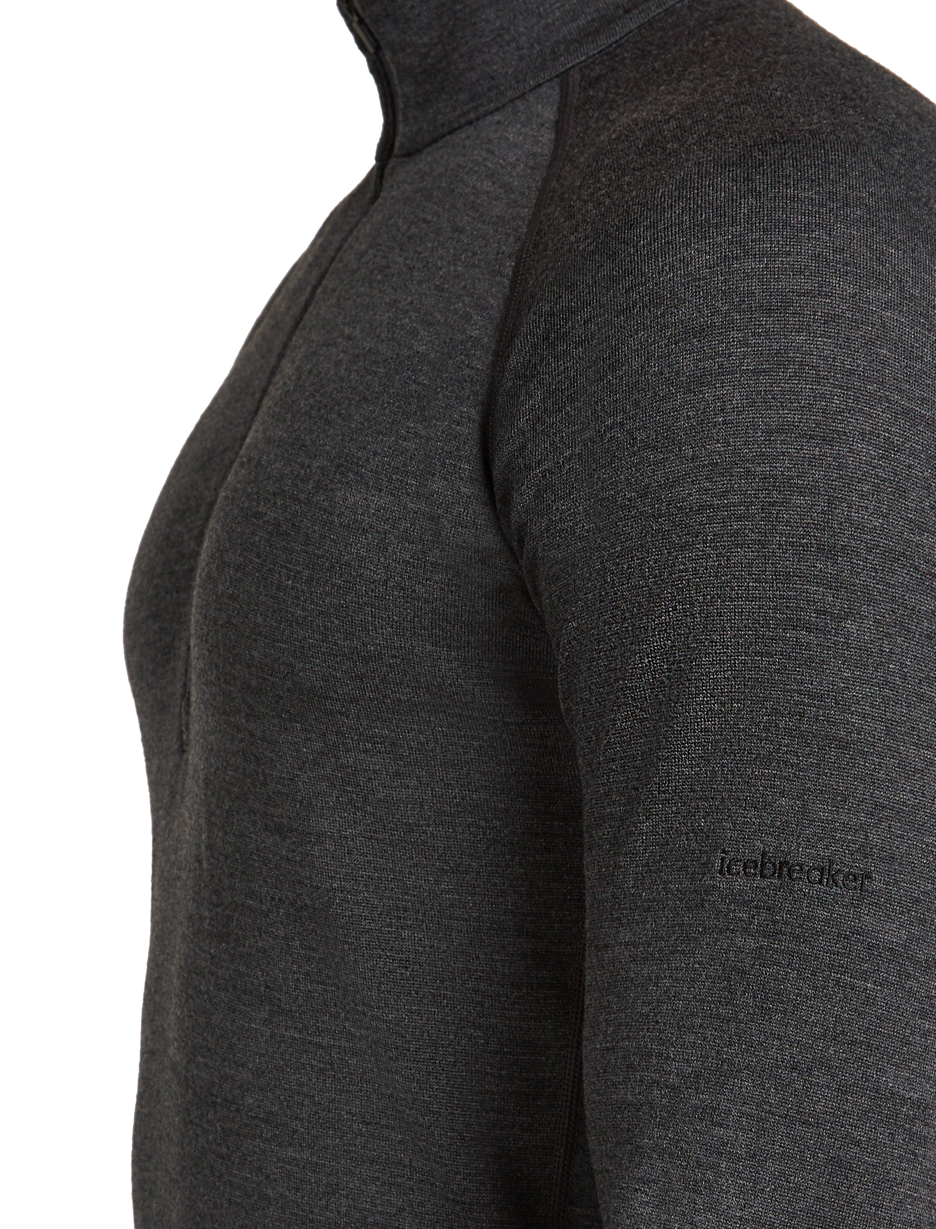Men's 260 Zoneknit Long Sleeve Half Zip - Grey - Image 3