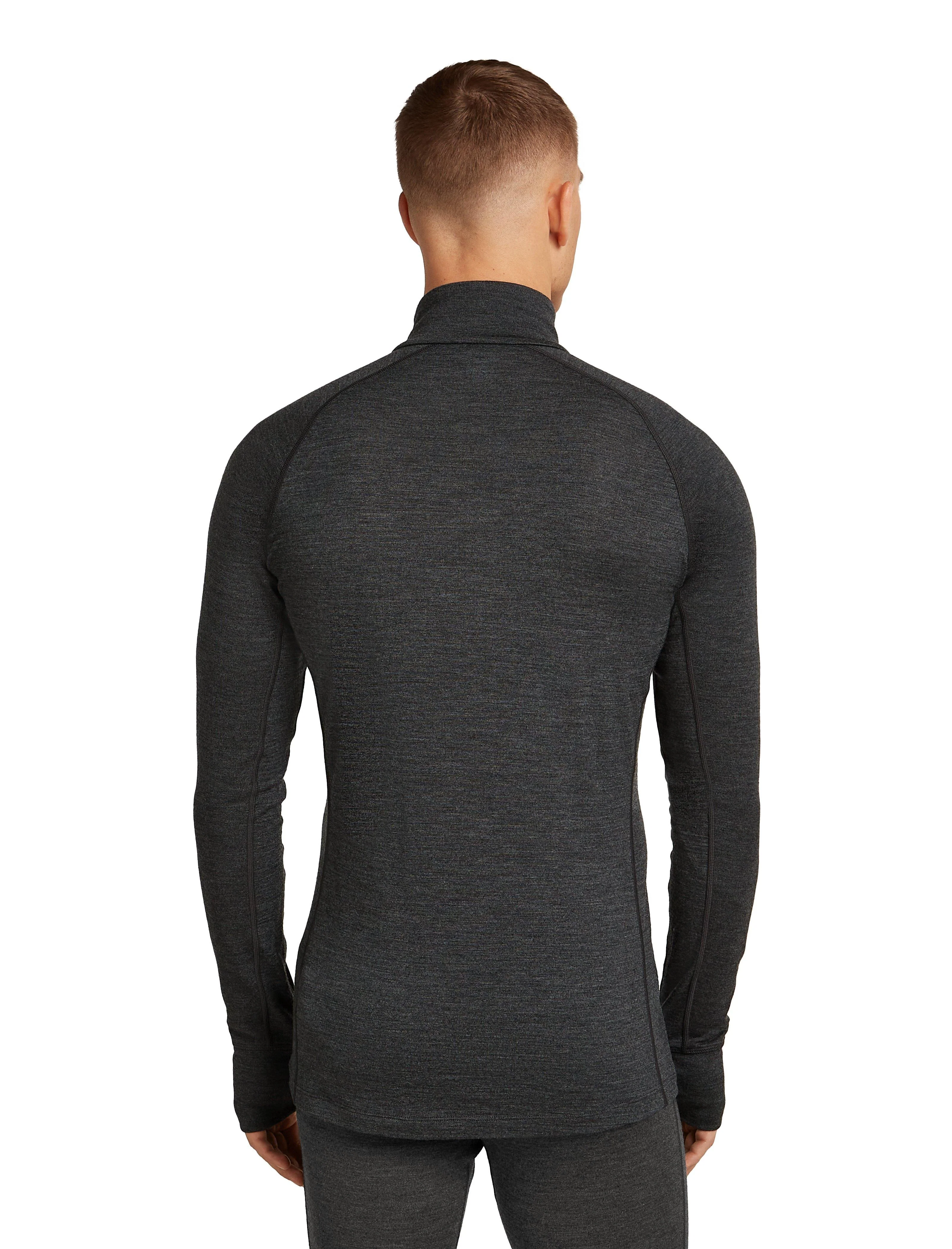 Men's 260 Zoneknit Long Sleeve Half Zip - Grey - Image 8