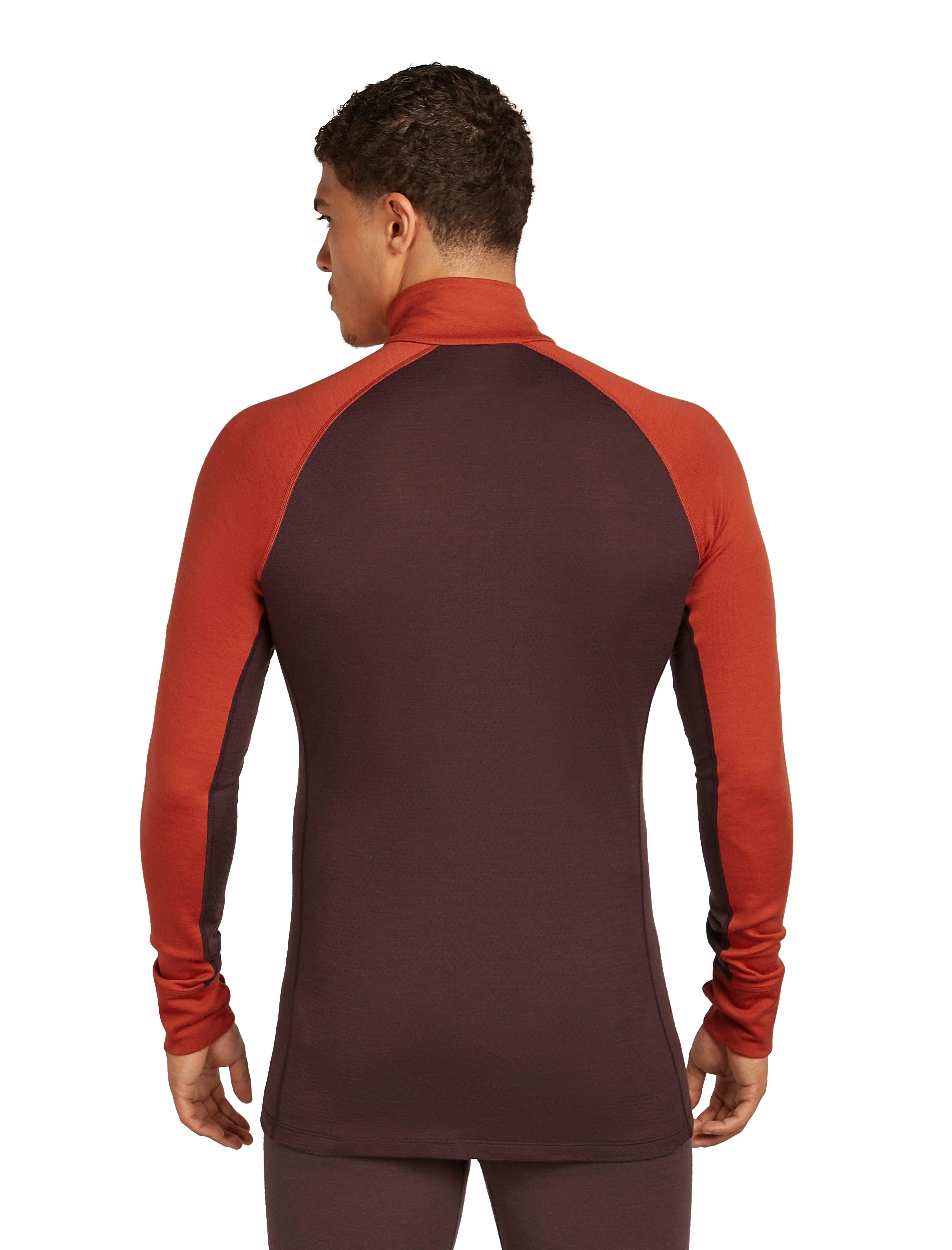 Men's 260 Zoneknit Long Sleeve Half Zip - Red - Image 5