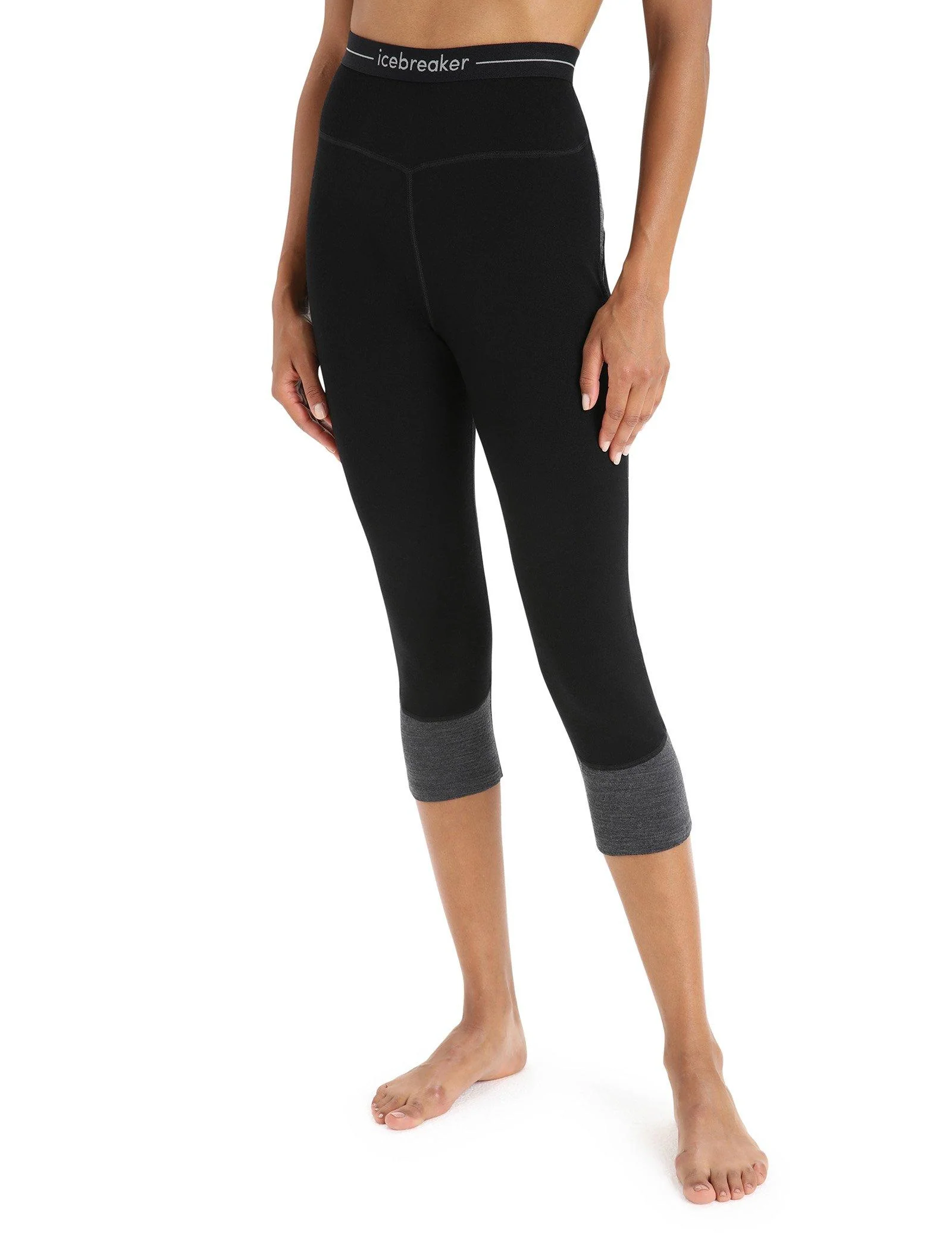 Women's 260 Zoneknit Merino Thermal Legless-  Black - Image 3
