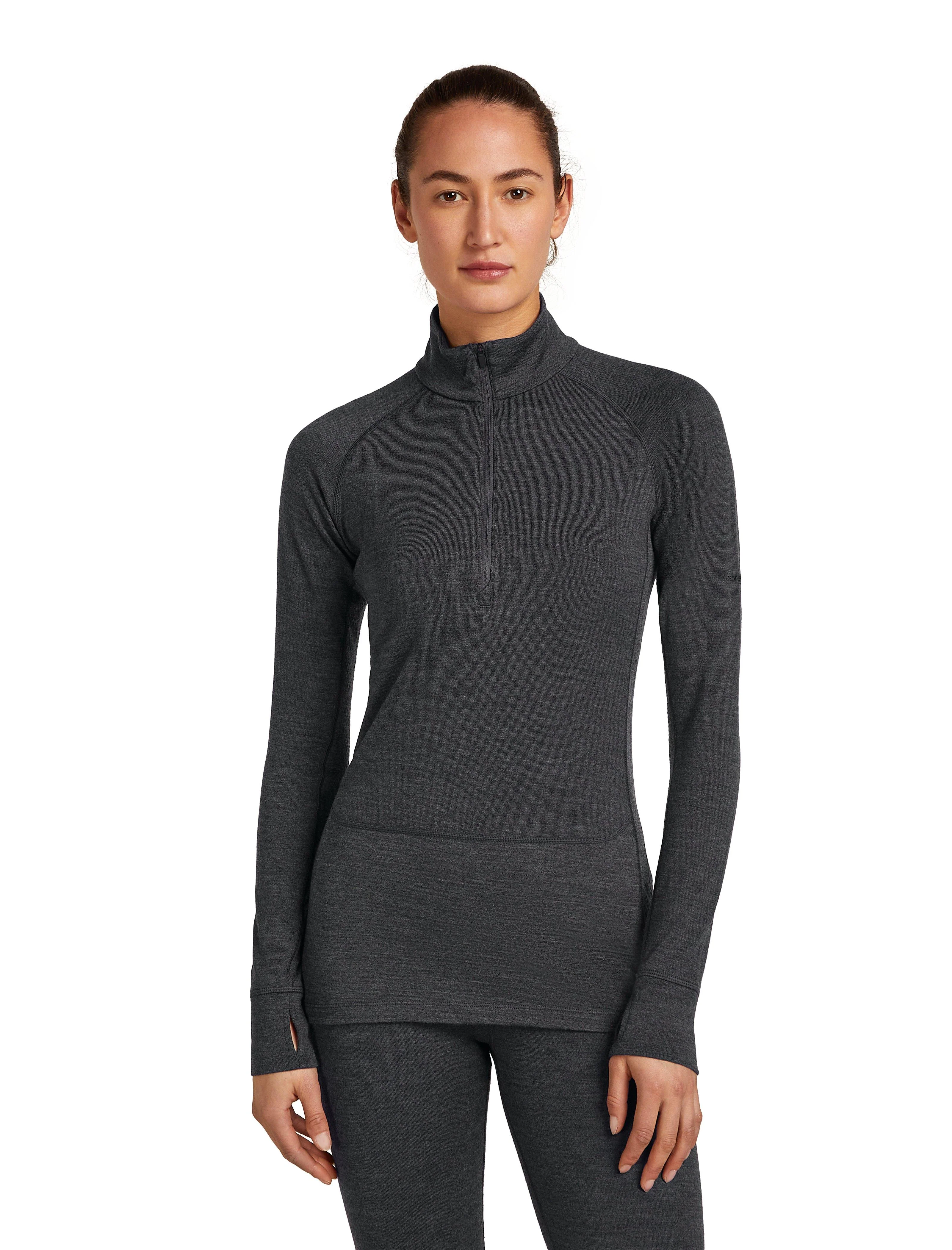 Women's 260 Zoneknit Long Sleeve Half Zip - Grey - Image 4