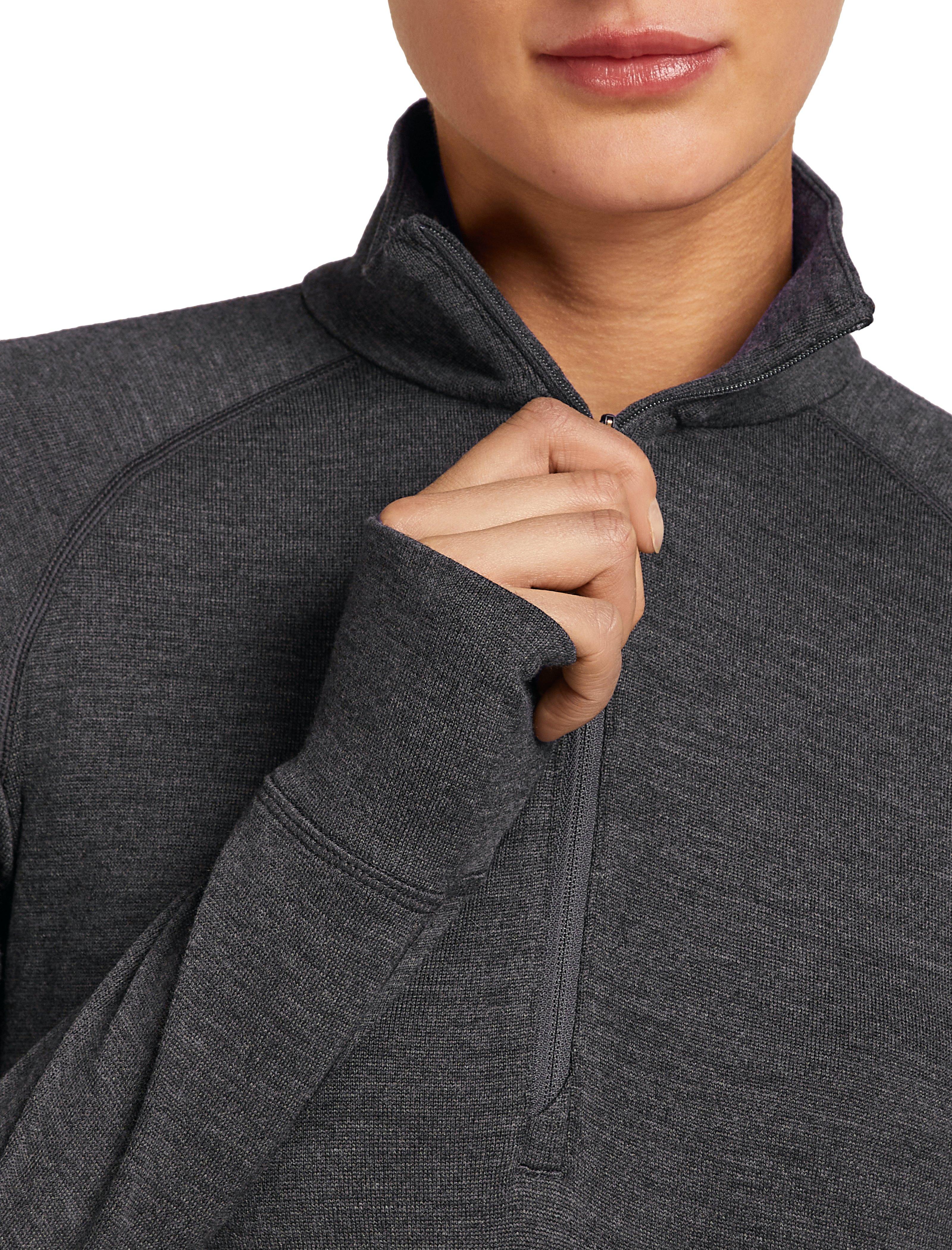 Women's 260 Zoneknit Long Sleeve Half Zip - Grey - Image 6