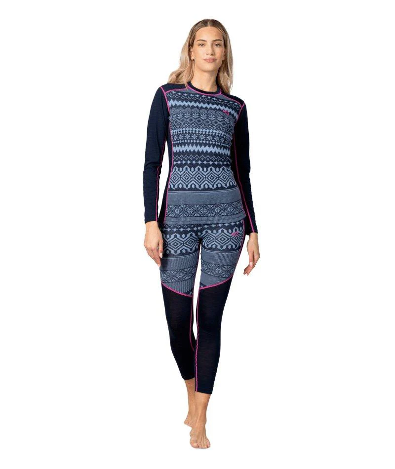 Women's Live Long-Sleeve Base Layer Top - Navy - Image 5