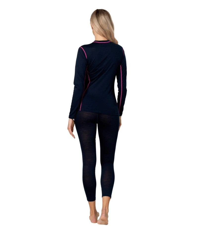 Women's Live Long-Sleeve Base Layer Top - Navy - Image 6