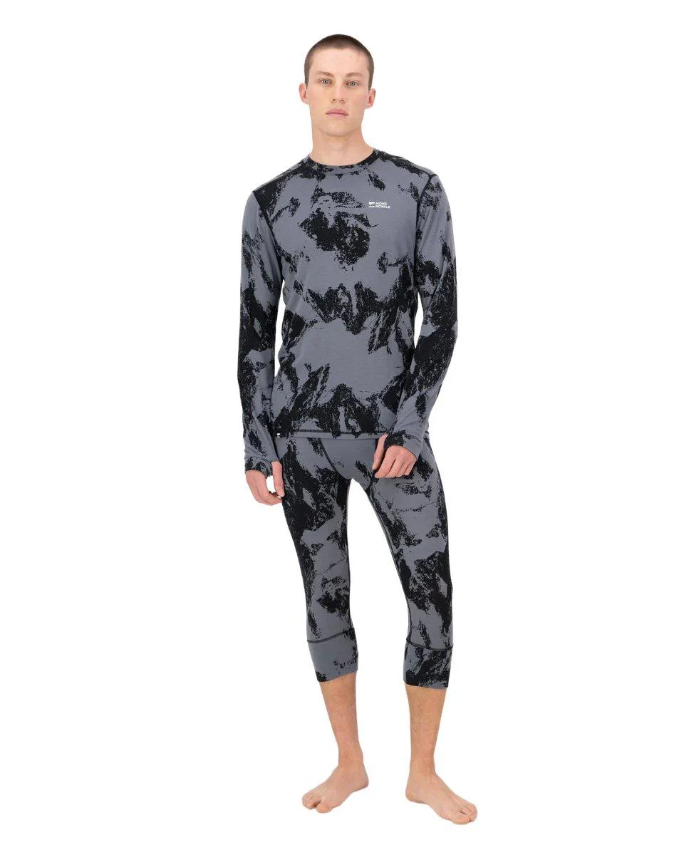 Men's Cascade 200 3/4 Leggings - Grey - Image 3