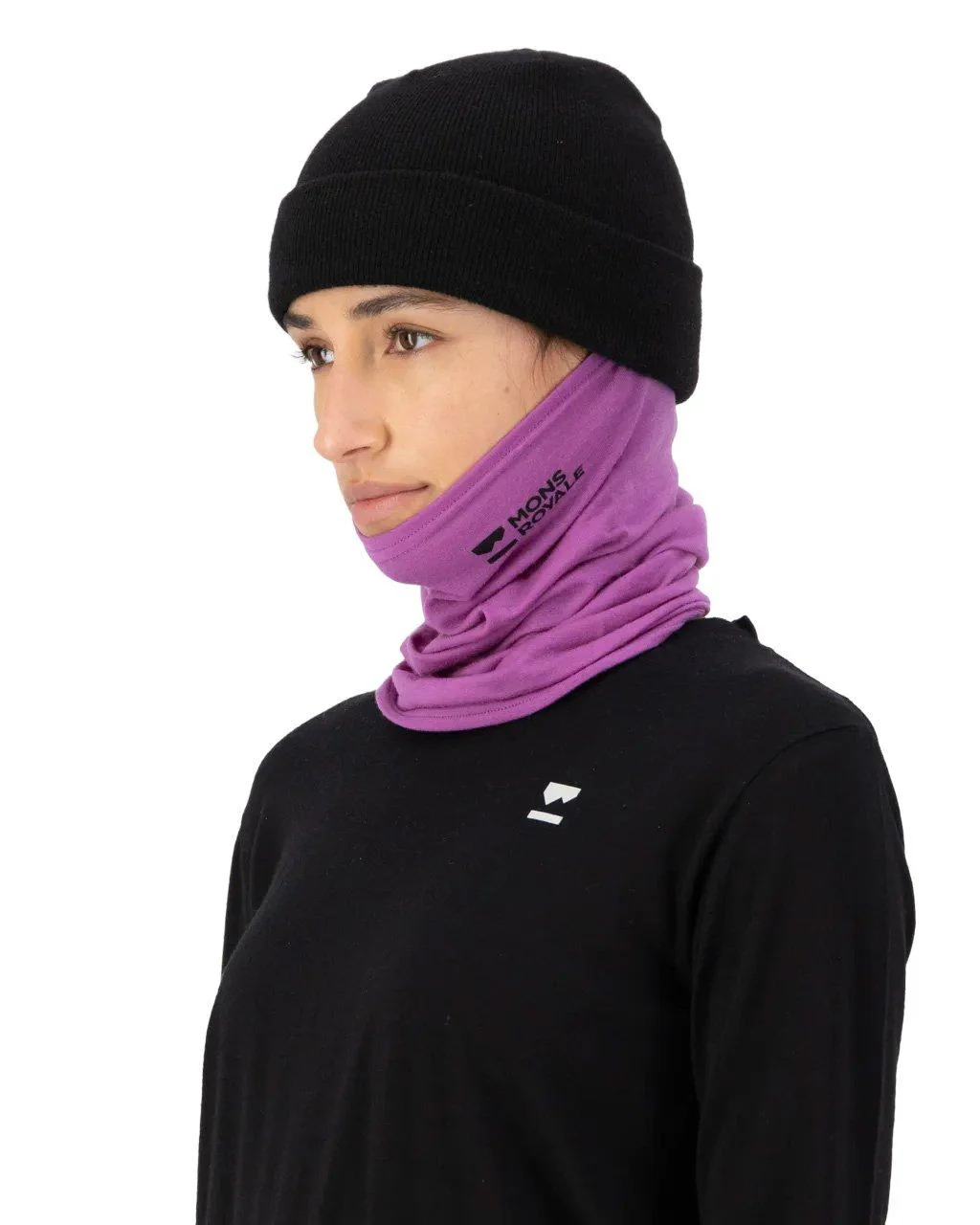 Unisex Daily Dose Neckwarmer - Purple - Image 3