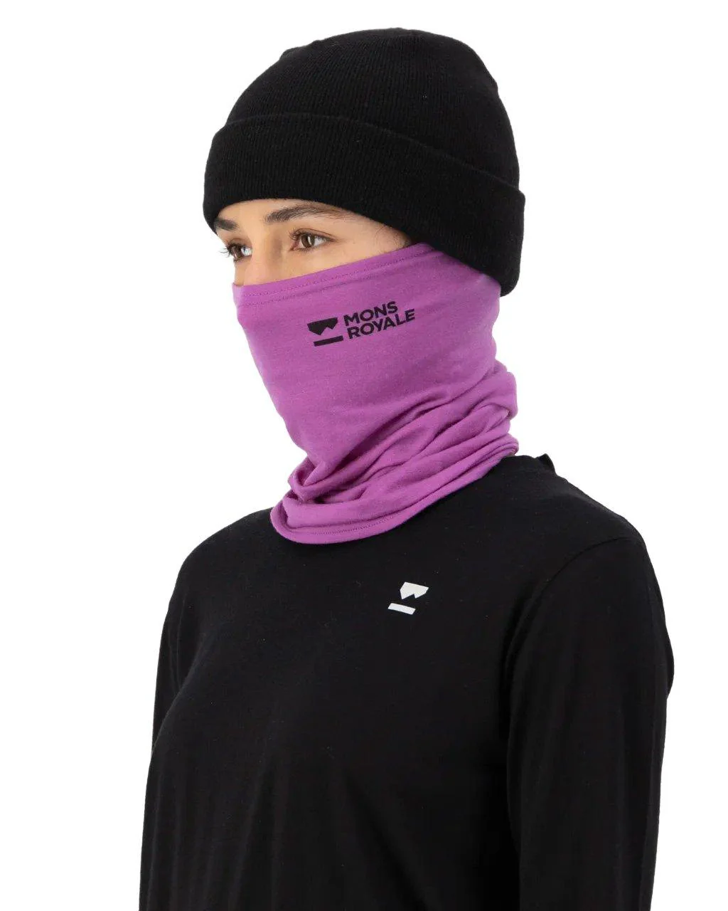 Unisex Daily Dose Neckwarmer - Purple - Image 4