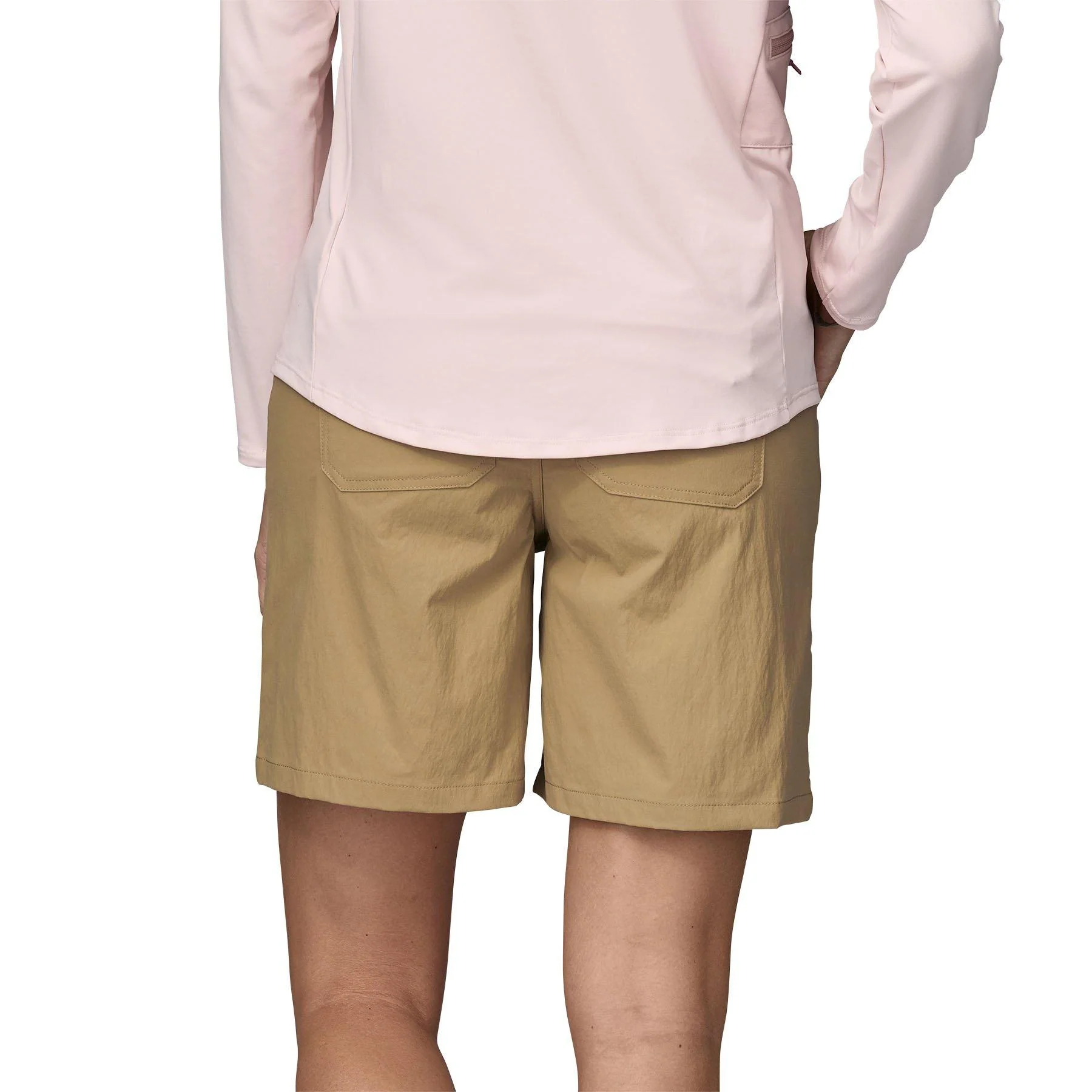 Womens Quandary Shorts (7") - Classic Tan - Image 3