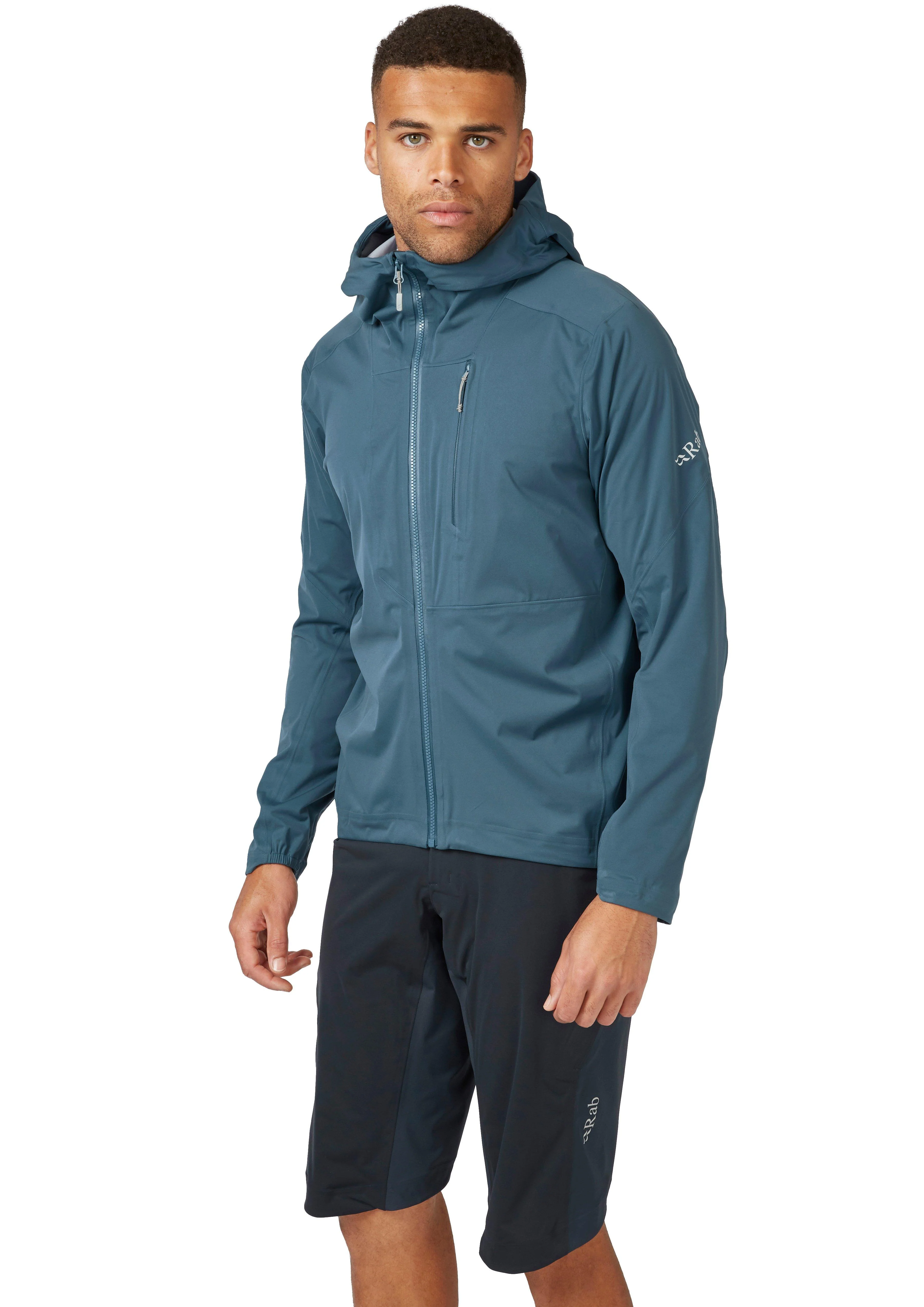 Men's Kinetic Waterproof Jacket - Orion Blue - Image 4