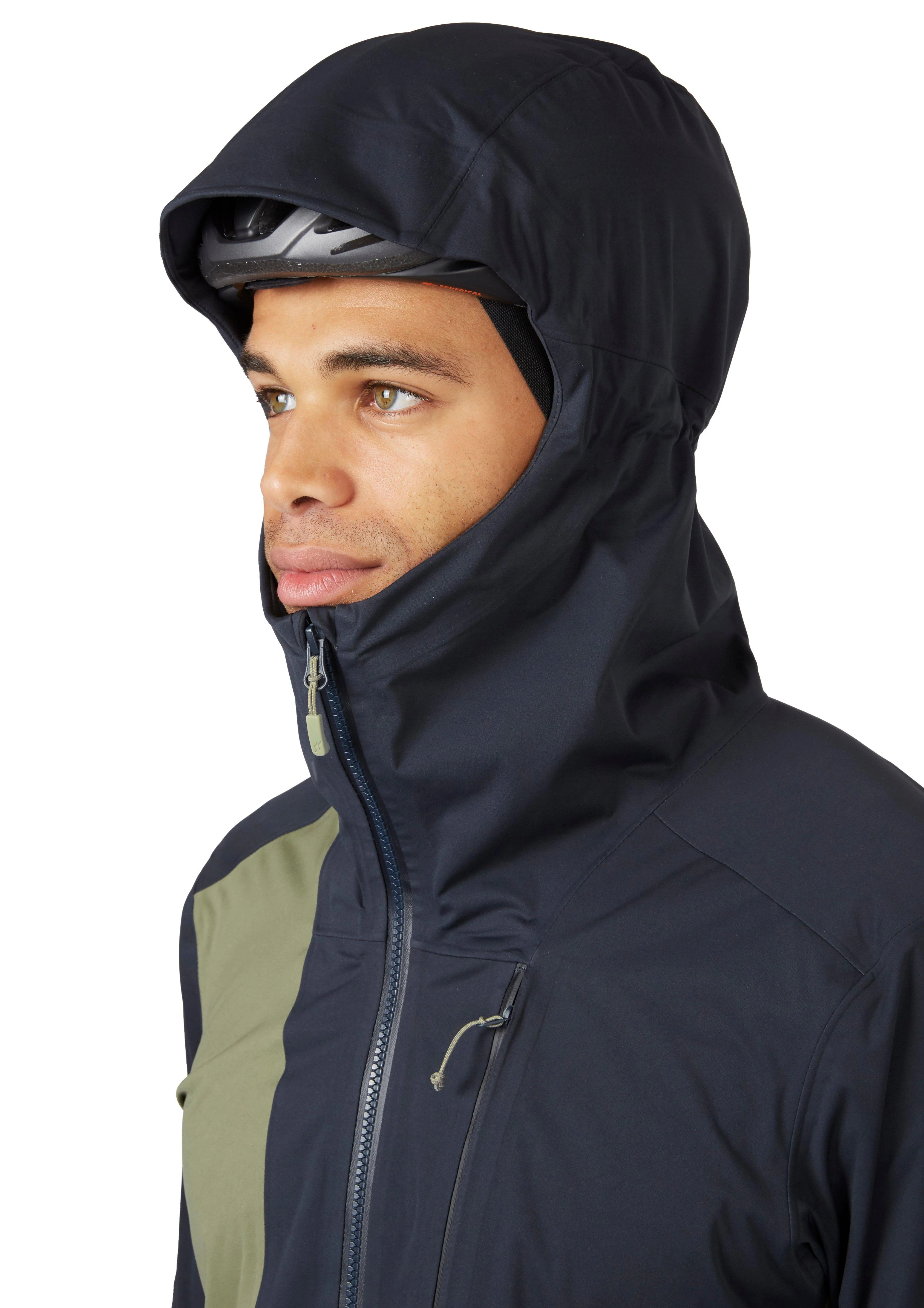 Men's Kinetic Waterproof Jacket - Khaki Beluga - Image 4