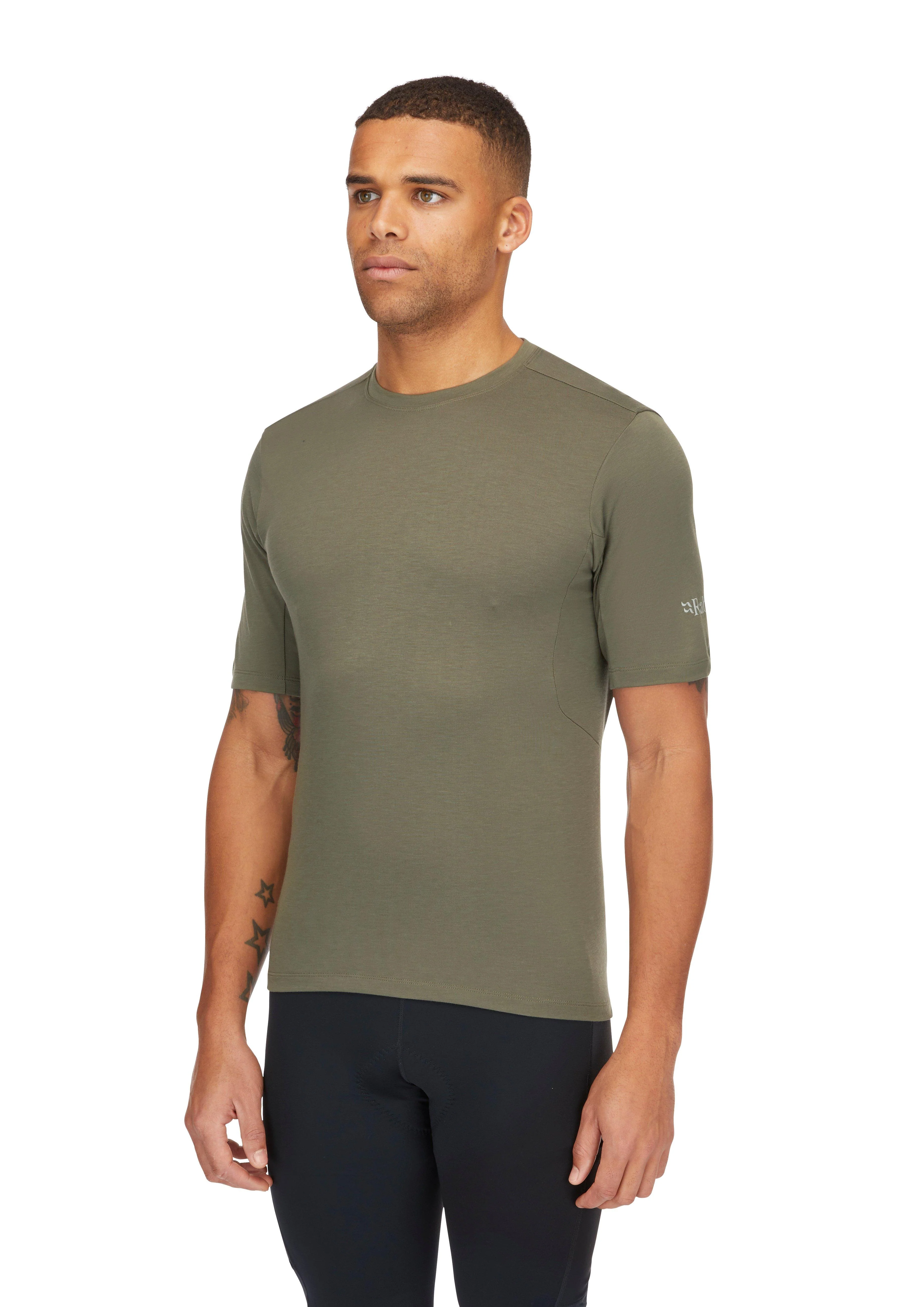 Men's Crimp T-Shirt - Light Khaki - Image 4